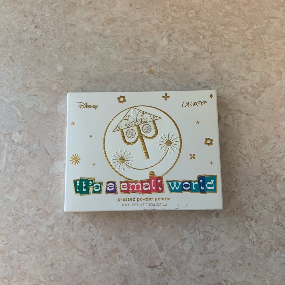 New Disney X ColourPop It's a Small World Shadow Palette